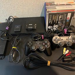 Ps2 slim bundle in nice full working condition.
8x games , 1x memory card , hdmi adapter, all cable and 2 x controller.collection please.