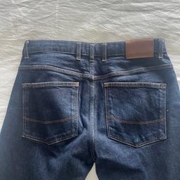 Good condition genuine Ted baker mens jeans in 34R. Button fastener. All labels inside. Great buy.