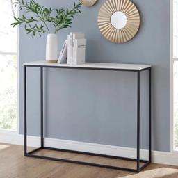 Stylish Modern Accent Side Sofa Stand Entry Console Table Hallway Entrance

Brand New Boxed

Dimensions: H81 x W107 x D31