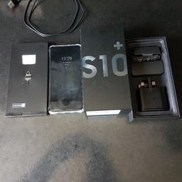 Samsung Galaxy S10 Plus. In good condition looks new. Unlocked. 128gb. The phone comes with all accessories and box.  £240 or nearest offer I will not reply back to silly offers. No swaps. Can not deliver. Buyer needs to collect