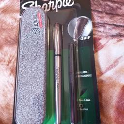 sharpie new nouveau pen includes refil and case