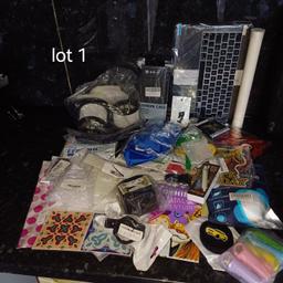 new mixed items. joblot 2
mixed lot of 30 items
no sorters or messers. or offers as cheap enough
£3 the lot. collection only. no posting. no delivery