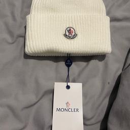 Moncler beanie brand new with tags
