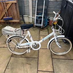 With original saddle bag. 
In good condition just needs a bit of a clean due to being stored in the shed and tyres may need pumping up. 
Collection near gorse hill primary school, Stretford. 
Open to reasonable offers