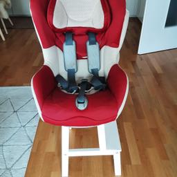 Chicco Xpace. Auto-Kindersitz Gruppe: 1 (9 - 18 kg; 9 Monate - 4 Jahre), Gurtverschlusstyp: 5-Punkt, Produktfarbe: Rot. Breite: 410 mm, Tiefe: 490 mm, Höhe: 670 mm