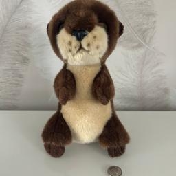 This adorable Chester Zoo otter is super soft and super cute!!!
It measures approx  25cm in height 
The condition is excellent as can be seen in the photographs - looks new 
Retail price £14 
Listed on multiple sites 
From a smoke free pet free home