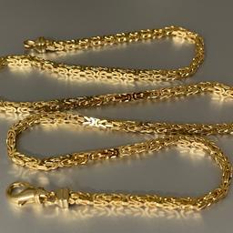 2 x wunderschöne massive Königskette aus echtem 585 14 Karat Gold von FBM Binder - DE Hersteller! 

Der Preis ist pro Kette!