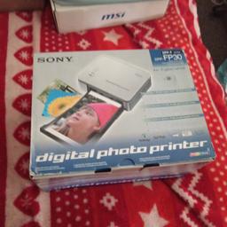 Sony digital photo printer brand new make a offer pick up only from B13 0ES