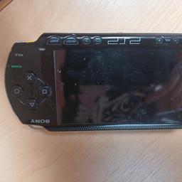 psp it has got a button missing as seen in the pictures does come on and it's is fully charged
haven't got a charger for it and it has a case for it
no offers
