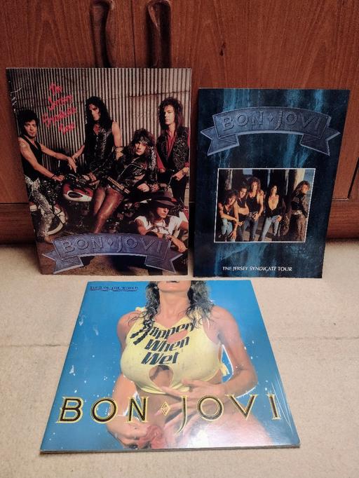 Buy & Sell East Sussex Hastings - Photos for BON JOVI TOUR PROGRAMS, GREAT CONDITION