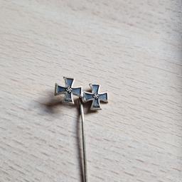 WW2 German Iron Cross 1st & 2nd class stickpin.

please see photos for condition.

Collection from Wirral area or will post by Royal Mail 2nd signed.
£3.05