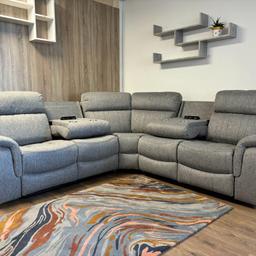 FANTASTIC QUALITY ELECTRIC CORNER SOFA.

DELIVERY AND ASSEMBLY SERVICE AVAILABLE