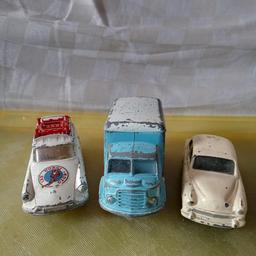 corgi.vauxhall Velox Citroen safari and karrier bantan .  played with condition can post at cost or collection from sedgley .  no offers