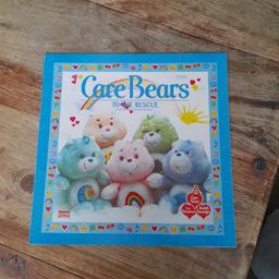 1984  vinyl album   care bears to the rescue with songs on , all songs composed by Randy Edelman , on parker label ,,has the inner sleeve but lots of marks on