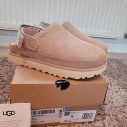BNWT UGG goldenstar driftwood/beige. A little big for me so have ordered a 3. left it too late to return. retails at £125