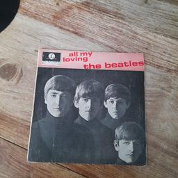 parlophone label , vinyl 7" ep with 4 tracks on  ,original picture sleeve,  in good condition