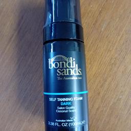bondi sands self tanning foam salon quality in dark retail £12.89 great treat for that summer tan without the high price can post or combine postage