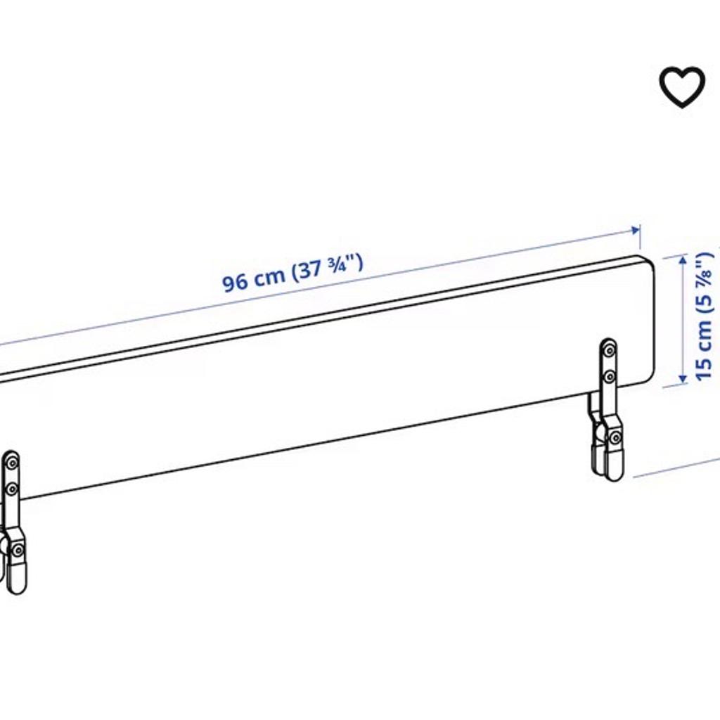 Rausfallschutz Ikea, gebraucht, kleine Macke im Holz
Selbstabholung