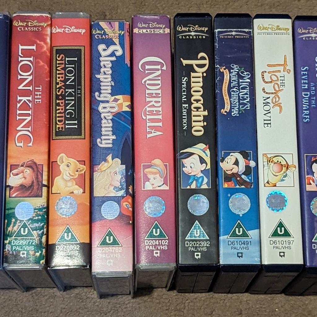 Disney VHS Tapes in WV14 Wolverhampton for £1.00 for sale | Shpock