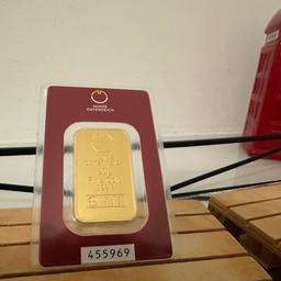 20g FineGold von Münze Österreich. Preise verstehen sich bei Abholung und sind volatile nach dem GoldKurs. Bei etwaigen Fragen gerne melden 🙋🏻‍♂️