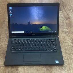 Dell latitude E5480
**Screen Size 14”**
Windows 10 Pro
**Intel Core i5 @ 2.40GHZ**
6th Generation
8GB Memory
128GB Fast SSD Hard Drive
Webcam
Wireless/Wifi 
Usb Port 
Network Port
Dell Original Charger

***ONLY £120.00***

PERFECT FOR OFFICE, UNIVERSITY, COLLEGE, SCHOOL WORK, INTERNET SURFING, FACE BOOK, YOU TUBE, LEARNERS, BEGINNERS, CHILDREN