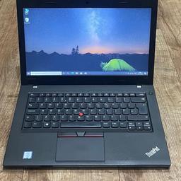 Lenovo Thinkpad 
**Lightweight & Compact**
Model L470
**SLIMLINE**
Windows 10 Pro
**Screen Size 14”**
Inter Core i5 @ 2.40GH 
**6th Generation**
8GB Memory
256GB Fast SSD Hard Drive
Wifi/Wireless
Webcam
Usb Port/Network Port
Original Lenovo Charger

**ONLY £120.00**

PERFECT FOR OFFICE, UNIVERSITY, COLLEGE, SCHOOL WORK, INTERNET SURFING, FACE BOOK, YOU TUBE, LEARNERS, BEGINNERS, CHILDREN.