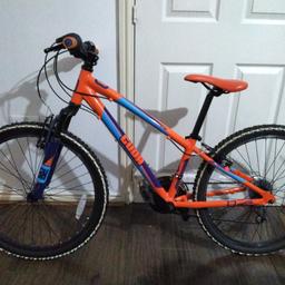 Cuba kinetic Junior hartail Mountain Bike 12" alloy frame 
few scratches but been well maintained in good working order
