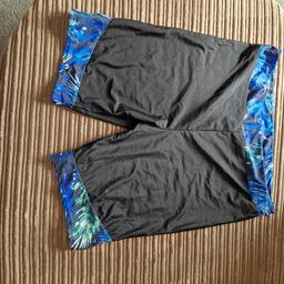 This item of swimwear is really lovely. It has never been worn. It comes with bikini bottoms or the shorts. The return date had lapsed before I decided I didn't want it. 

You can collect in person or I will deliver  free of charge if the asking price is met. If not the delivery will be an extra £3
 Thank you for looking