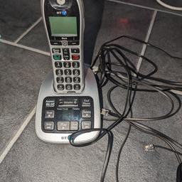 bt call minder cordless house phone and answering machine.
blocks cold callers ect.
in great condition and working order.