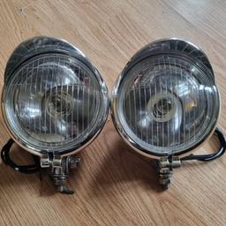 motorcycle auxillary spot lights with peaks visors x 2
Good condition no longer required