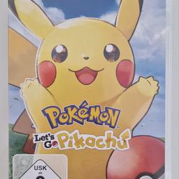 Verkaufe das Spiel "Pokemon Let's Go Pikachu" für die Nintendo Switch.

Nur Abholung, kein Versand.

Privatverkauf keine Garantie/Gewährleistung oder Rücknahme.