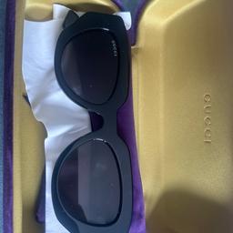 Brand New Gucci Sunglasses.
Worn Once.
Available Right Away.