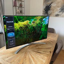 LG 43" Zoll Smart Tv 4k Nanocell mit Rechnung 1 Jahr alt.
Noch zusätzlich 1 Jahr Garantie. 

Preis angebote sind möglich sofern sie realistisch sind.