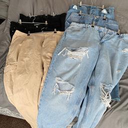 Jeans sizes 18-20 
Only ever tried them on once didnt like them. 
One pair are SHEIN the other are primark.  
Some still have tags.  
£12 each or £70 for the lot
