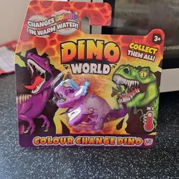 colour changing dinosaur brand new in packaging