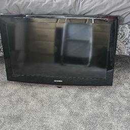Samsung high definition TV
32inch screen
In very good condition
Will include wall mounting bracket
Model LE32B450C4WXXU
