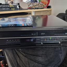 Toshiba Vhs, Dvd, Hdd, Usb Player Recorder, all in excellent condition and perfect working order, Hdmi and Scart connectivity, Divx Playback, Copy Vhs to Dvd with one touch or Vhs to Hdd, 320g Hard disc drive, Usb playback, Upscaling for picture quality, comes with remote control, collection nn5 Northampton or can deliver locally for petrol, No Sphock wallet please.