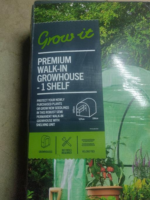 Buy & Sell West Midlands Sandwell - Photos for Grow It Premium Walk-In Growhouse 1 Shelf