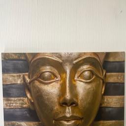 Used assorted Egyptian canvas pictures sizes 2 large 2 medium excellent condition