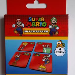 Biete hier 4 Super Mario Untersetzer an.

Sie sind in der Verpackung wurden nicht benutzt.

Paypal / Banküberweisung ist vorhanden. 
Bei Interesse bitte melden.
Keine Garantie und Rücknahme. 
Bitte beachten Sie auch meine anderen Anzeigen.