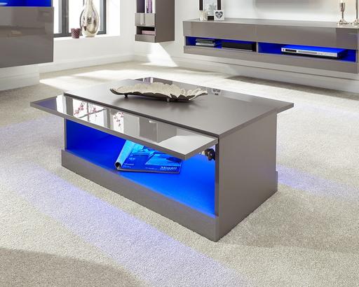 Buy & Sell Bolton Bolton - Photos for Grey coffee table with LED