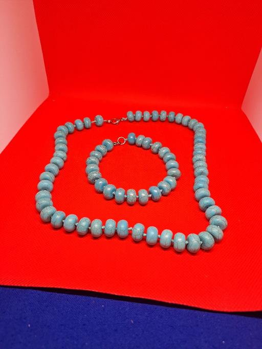 Buy & Sell Merseyside Wirral - Photos for Real turquoise bead necklace & bracelet set