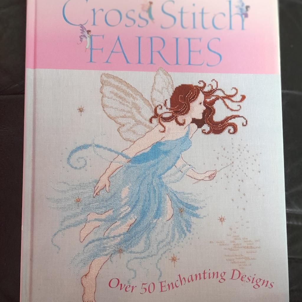I am having a clear out and selling this Cross Stitch Fairies book. Over 50 Enchanting Designs. Cover has a few marks from storage and a faded line down edge due to previous storage by window but otherwise very good condition. Hardback book.

I am willing to post in the UK and cost will be checked upon request.
