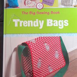 I am having a clear out and selling this Big Sewing book of Trendy Bags. Cover has a few marks from storage but otherwise very good condition. Hardback book. Includes pattern in back of book.

I am willing to post in the UK and cost will be checked upon request.