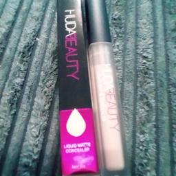 brand new HUDABEAUTY Ladies LIQUID MATTE CONCEALER shade 101 collection from horncastle Linc's can post & combine postage on multiple items
