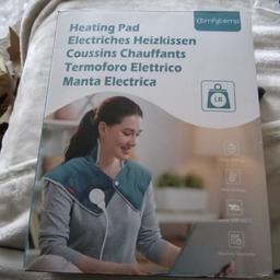 I'm selling this brand new Comfytemp Weighted Neck and Shoulder Heat Pad, 2.2lb Electric Neck Heating Pad with 9 Heat Options, 0.5-9H Auto-Off Timers, Stay ON, Heated Neck Wrap for Pain Relief, Neck Warmer for Men Women Elderly.
Please have a look at my selling site at 
www.facebook.com/bestpickings 
I'm always adding items up for sale on my selling site 
Thanks