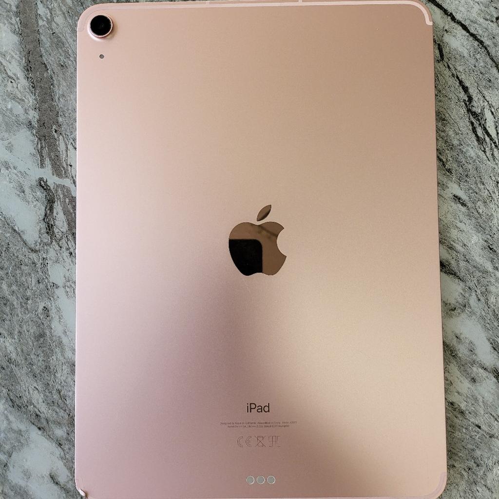 Ipad air 4th generation 64gb wifi cellular unlock any sim for sale working perfectly ,but screen cracked not affecting on working could be seen on a picture included charger pick up only cash only