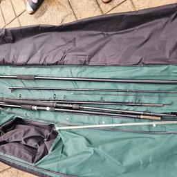 selection off different fishing rods and equipment