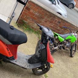 Was running good needs new carb £30 fix battery needs charging to it’s got mot no log book or green slip any checks welcome offers swaps could easily get back on road collection Doncaster