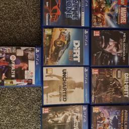 33 PlayStation games
all working
£100 for the lot less than £3 a game
they will not be split selling as a bundle
any messages asking to split or any offers will be ignored
 NO OFFERS